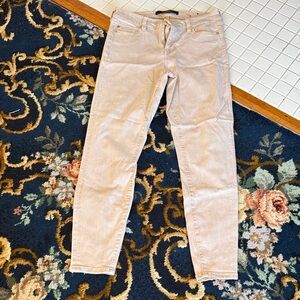 Liverpool The Hugger Ankle Jeans in beige- worn about 6x. 99 retail